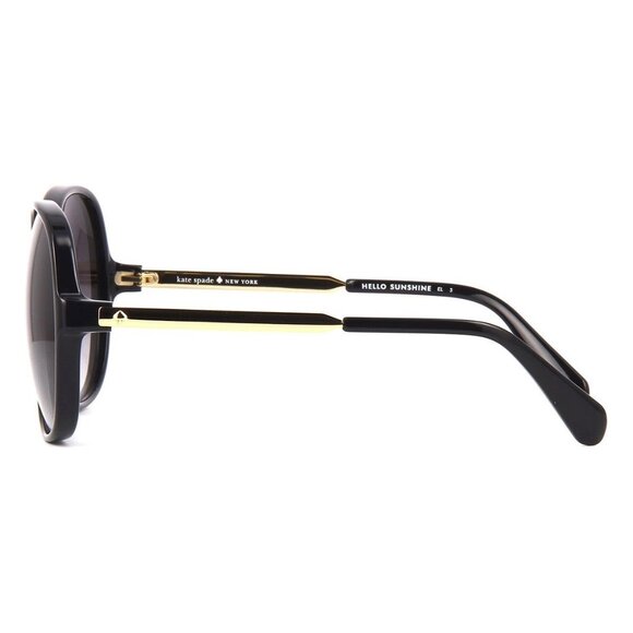 New KATE SPADE Black Square ADRIYANNA/S 8079O Sunglasses Women - Picture 3 of 4